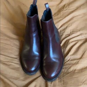 Never worn Thursday Chelsea boots